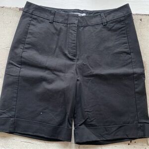 Croft & Barrow Black Shorts Women Size 14
